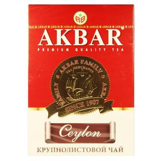 Чай Акбар Красно-Белый кр.лист 100г.